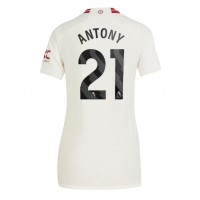 Manchester United Antony #21 Rezervni Dres za Ženska 2023-24 Kratak Rukav
